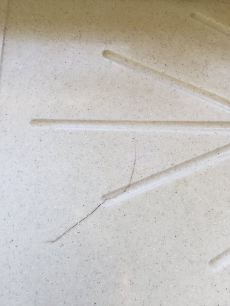 Corian repair before