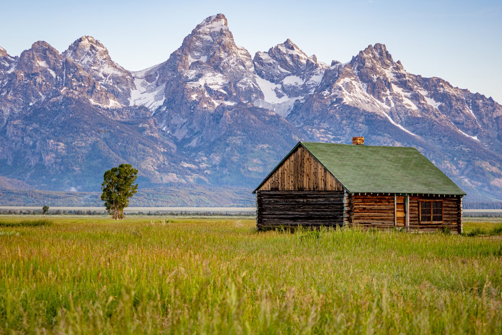 Barn on Mormon Row in Grand Teton National Park
