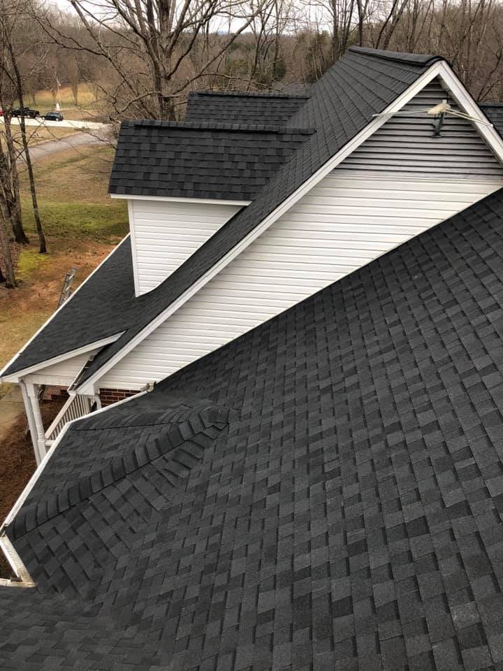 Residential roofing work