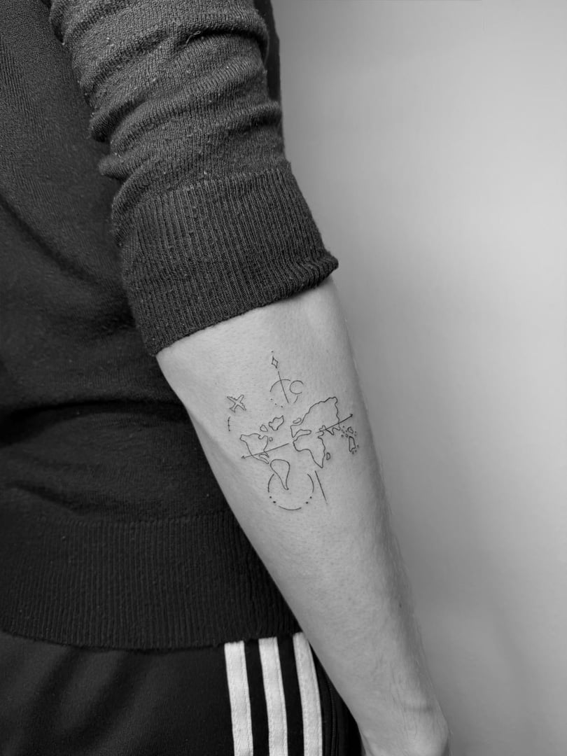 Tatuaż wykonany w LUMA STUDIO