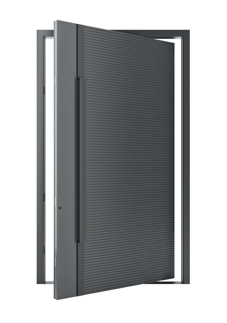 Aluminium Pivot Deur