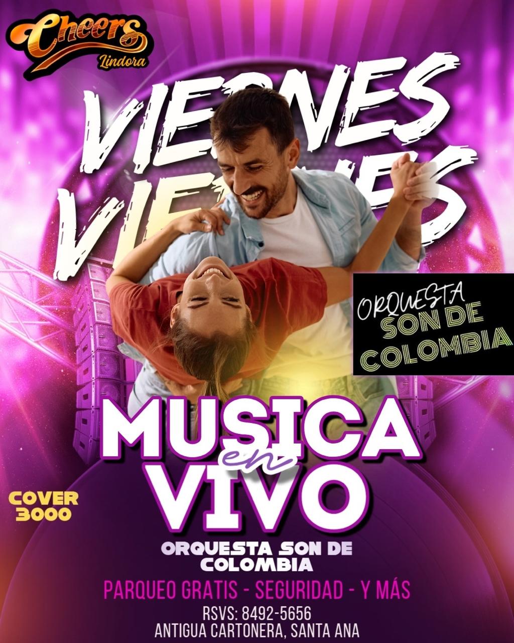 Evento Cheers Lindora - Viernes