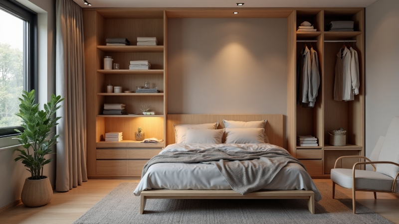 Oppbevaring soverom løsning 2