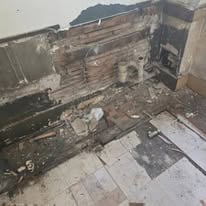 Kitchen remodel in progress