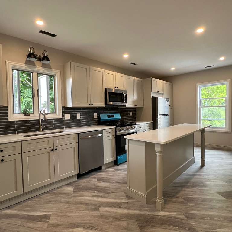 Kitchen remodel whole house renovation - Toledo Oregon home