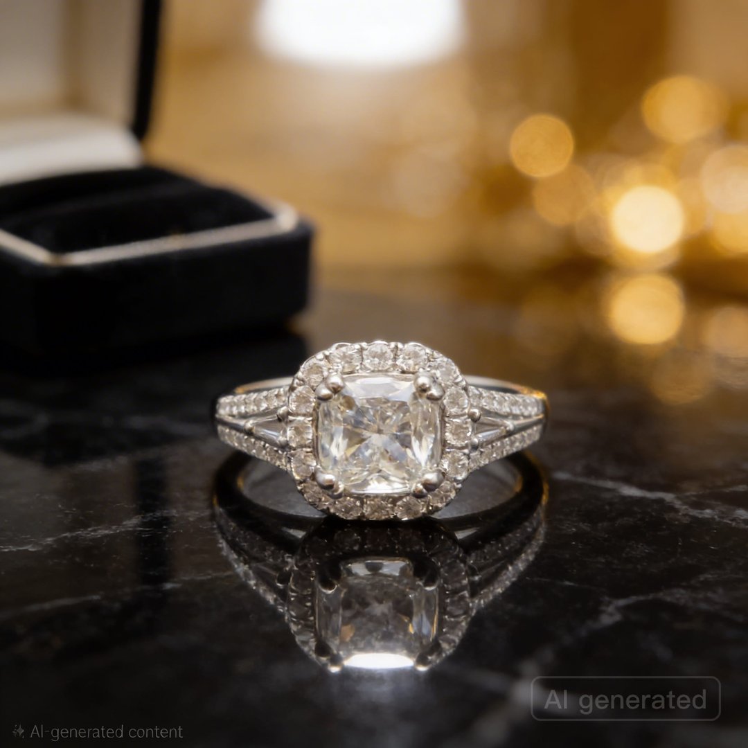 The Geneva - Natural Diamond Engagement Ring
