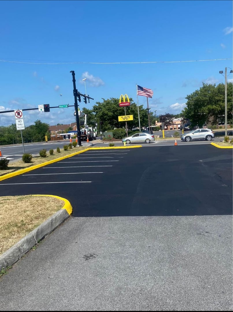 Asphalt maintenance