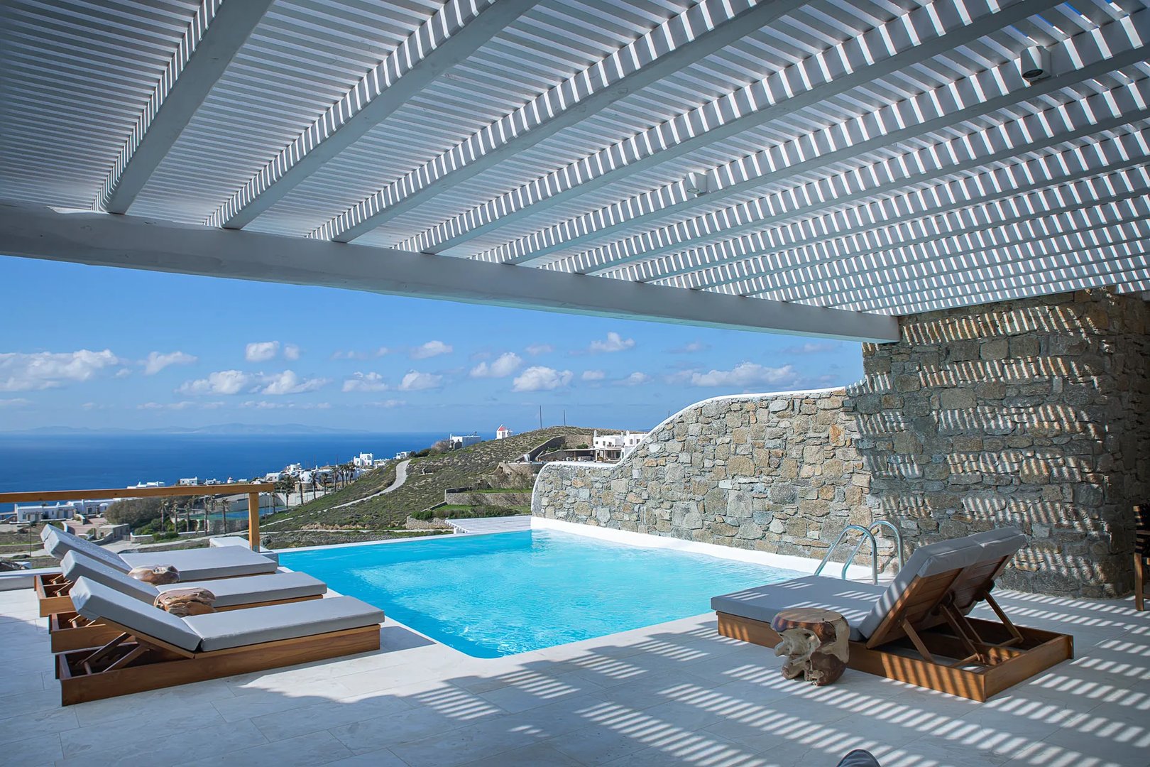 Villa Herme luxury property in Fanari, Mykonos