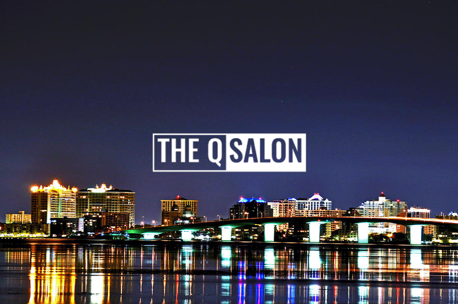 The Q Salon logo watermark