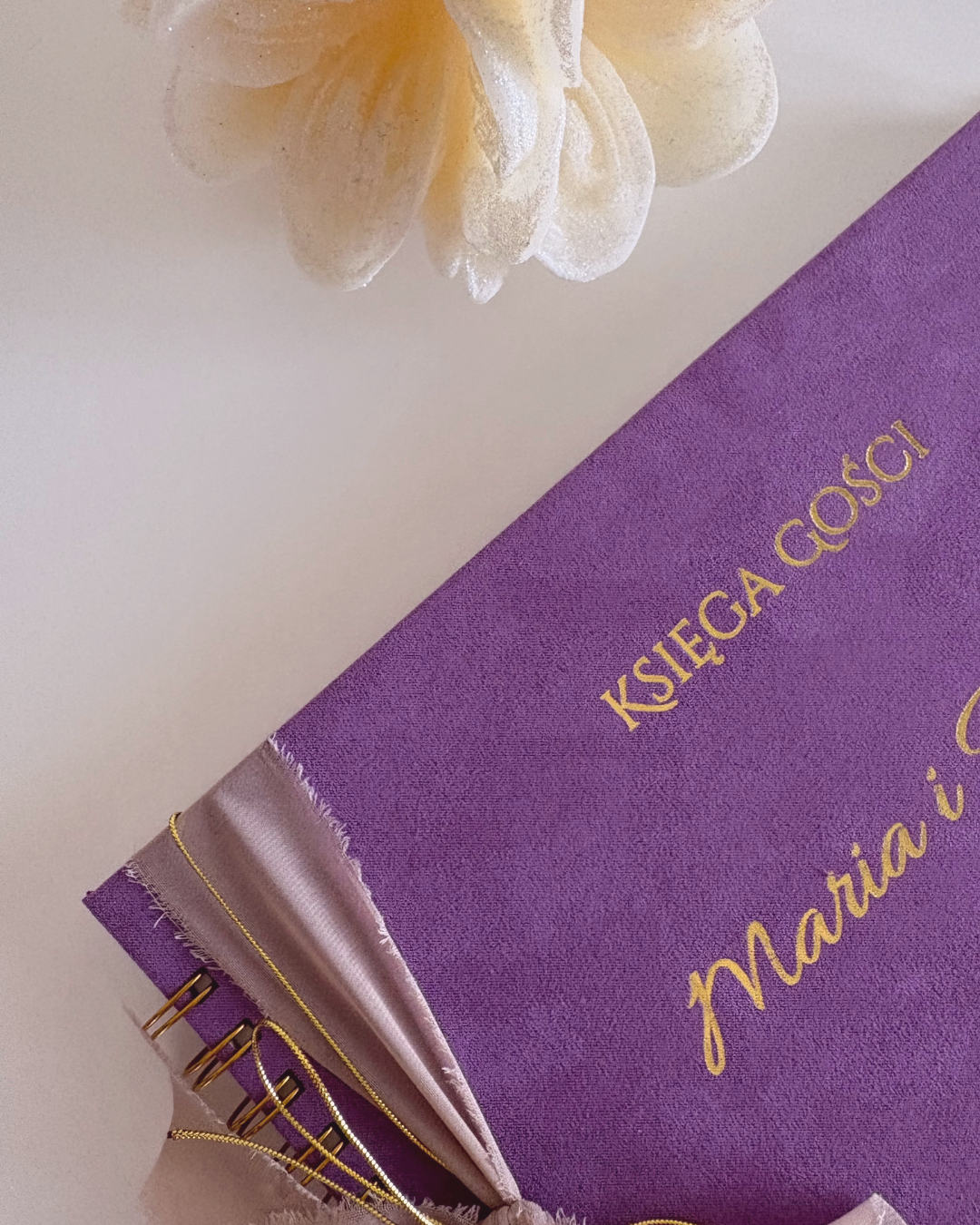 Księga gości welurowa 5