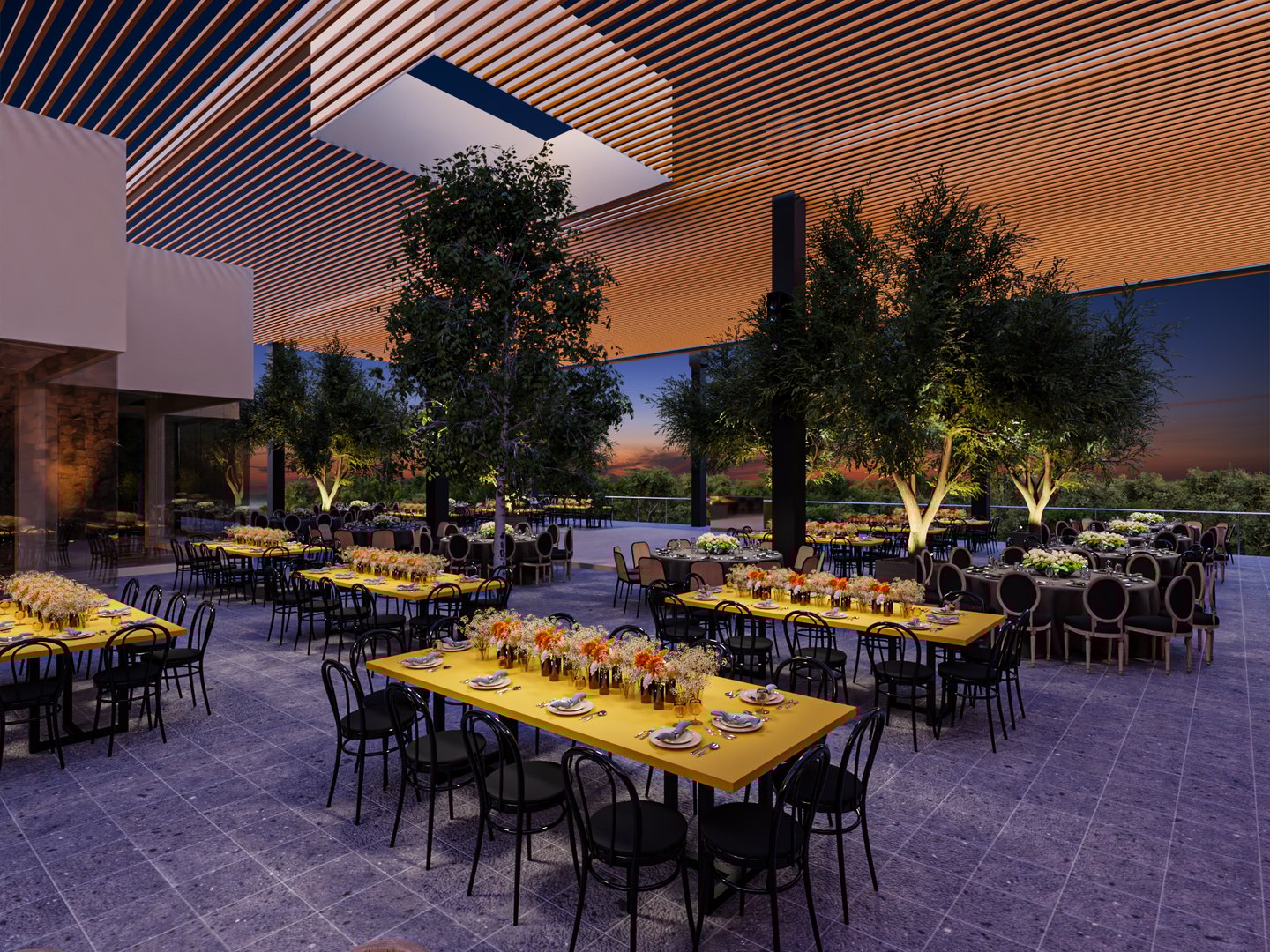 Vista del proyecto Eventos