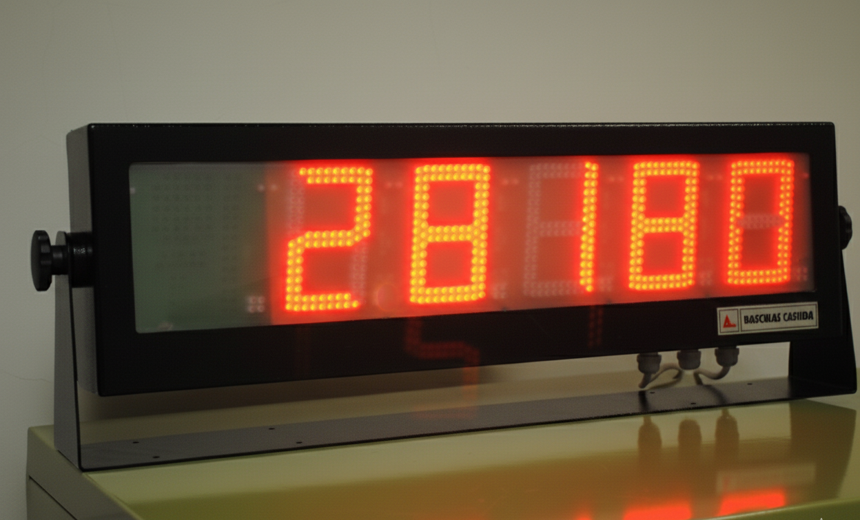 Display remoto de peso V101/V102 para visualización externa