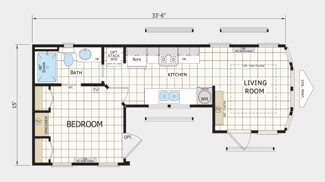 Champion 520MS Floor Plan