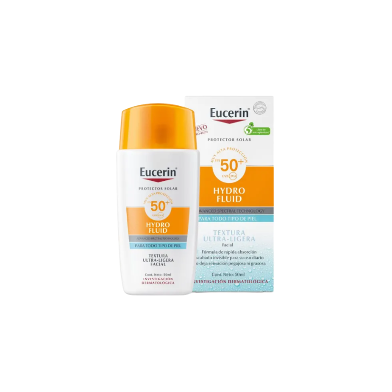 EUCERIN HYDRO FLUID FACIAL ULTRA LIGERO SPF 50+ 50ML