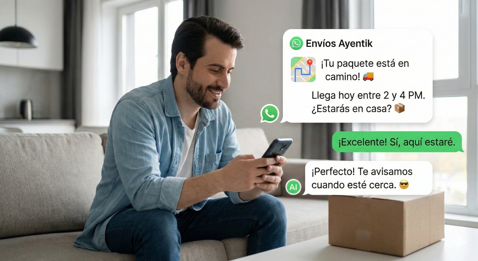 Logística y envíos showcase 3