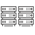Data Center Service Icon