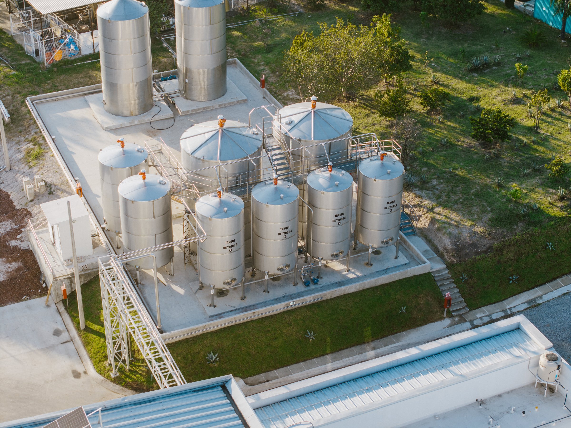 Proceso de destilación de tequila