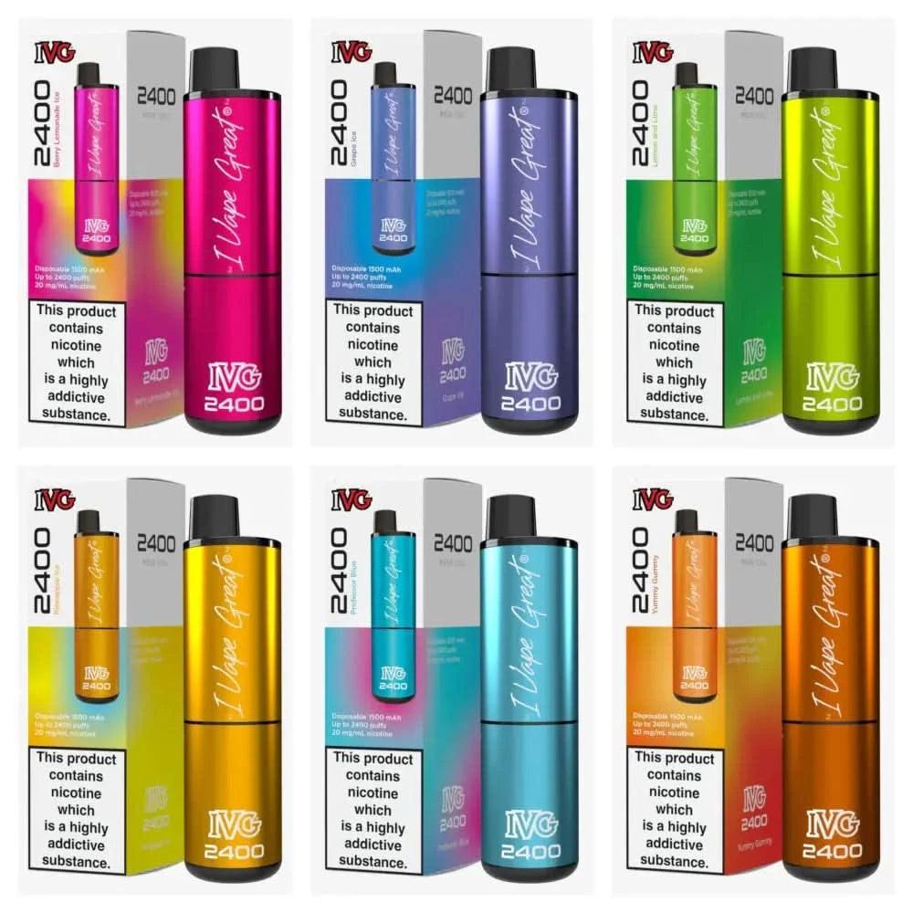 IVG 2400 Rechargeable Vape Kit