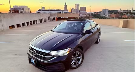 Volkswagen Jetta sedan - black