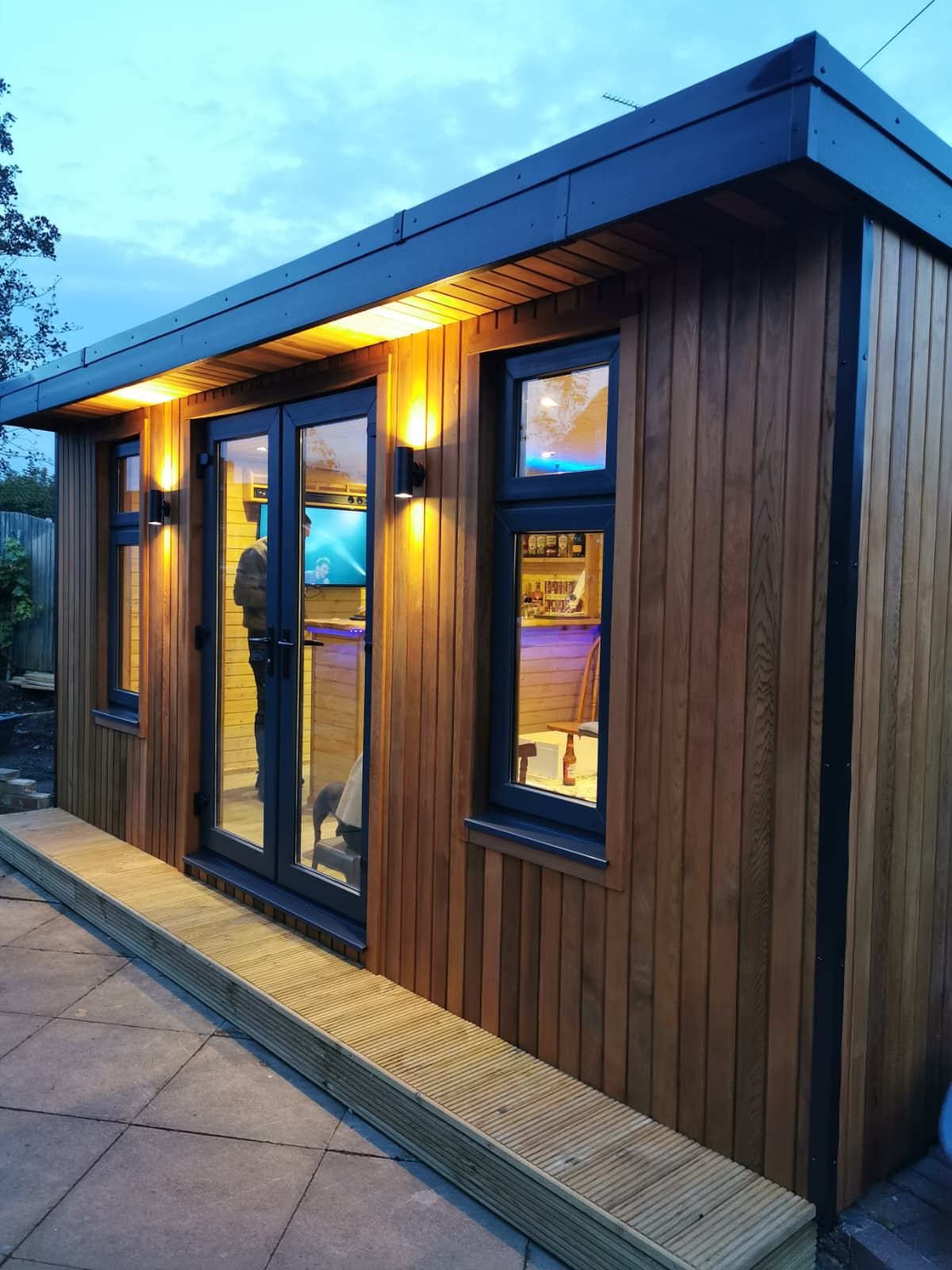 Insulated Cedar Room