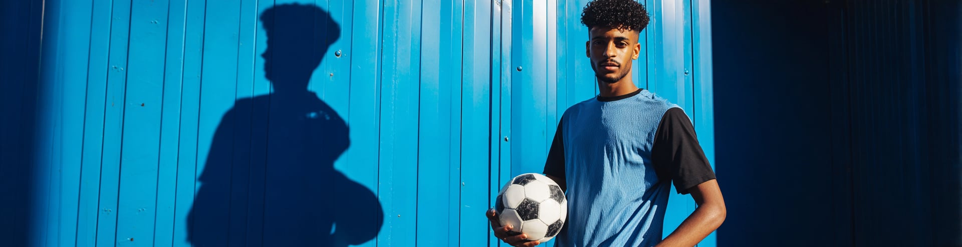 Soccer player background