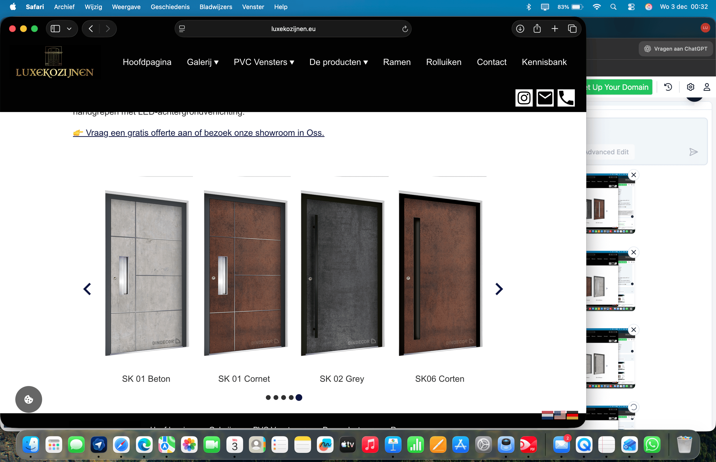 Ceramics Line Deur Model 5
