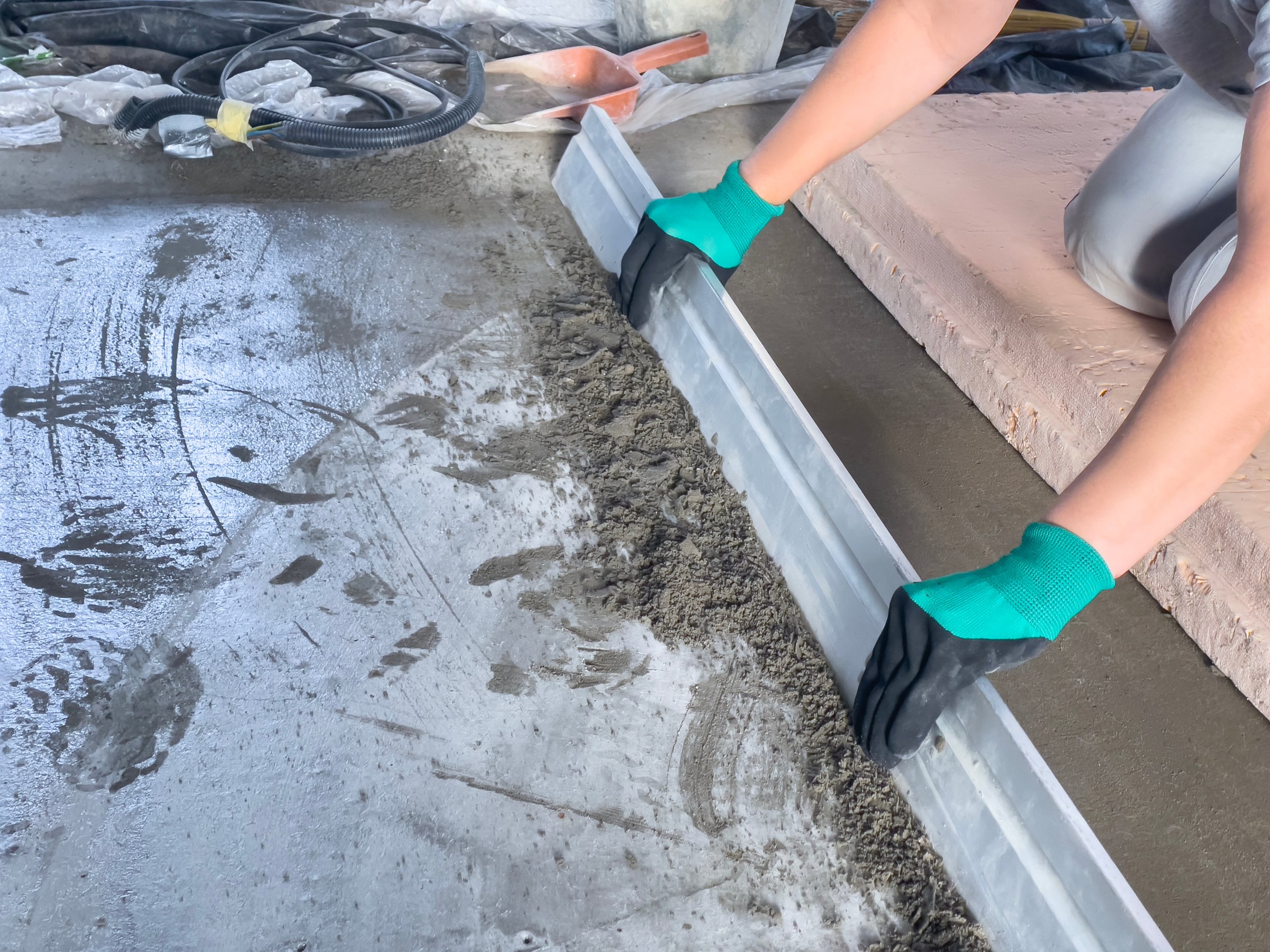 Concrete Trowel Work