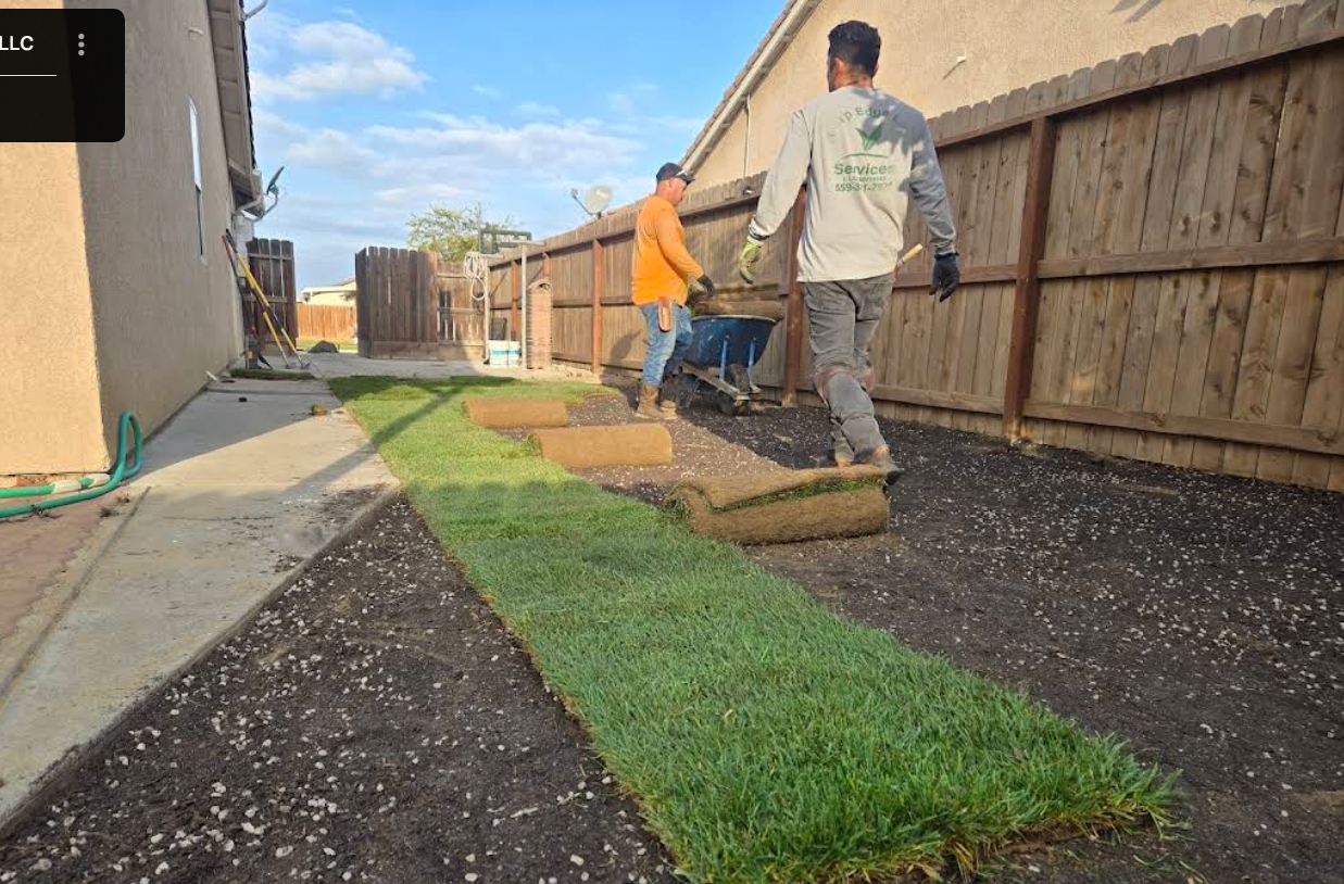Lawn care project by Sharp Edge Lawn Services