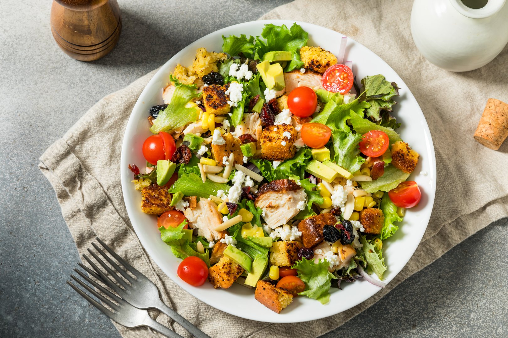 Healthy Homemade Wrightwood Salad