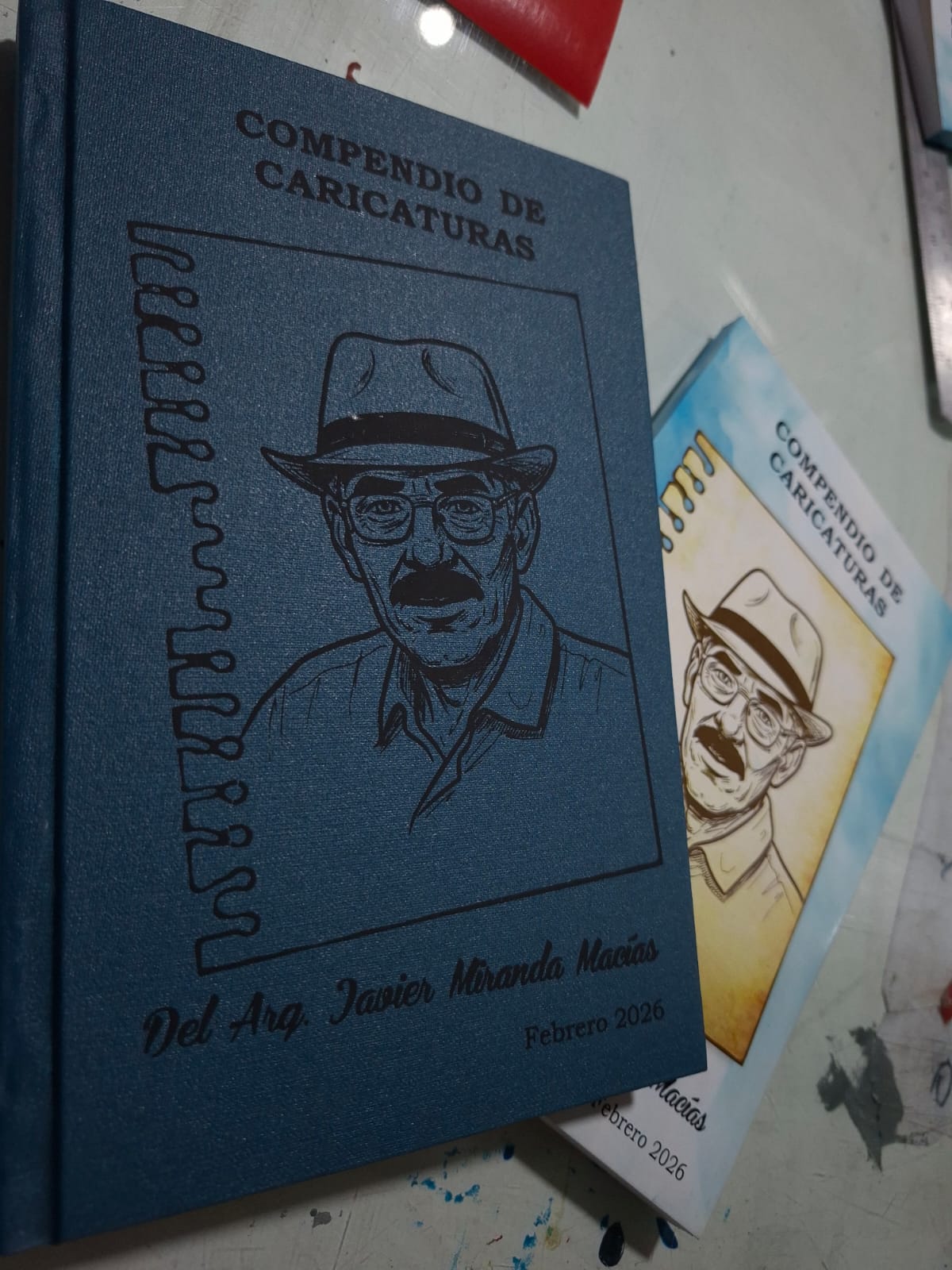 Libro de caricaturas - Portada