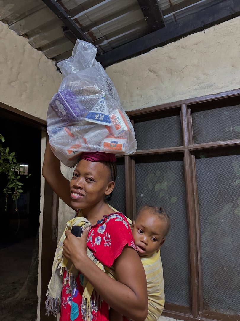 Young mothers at St. Joseph House of Hope