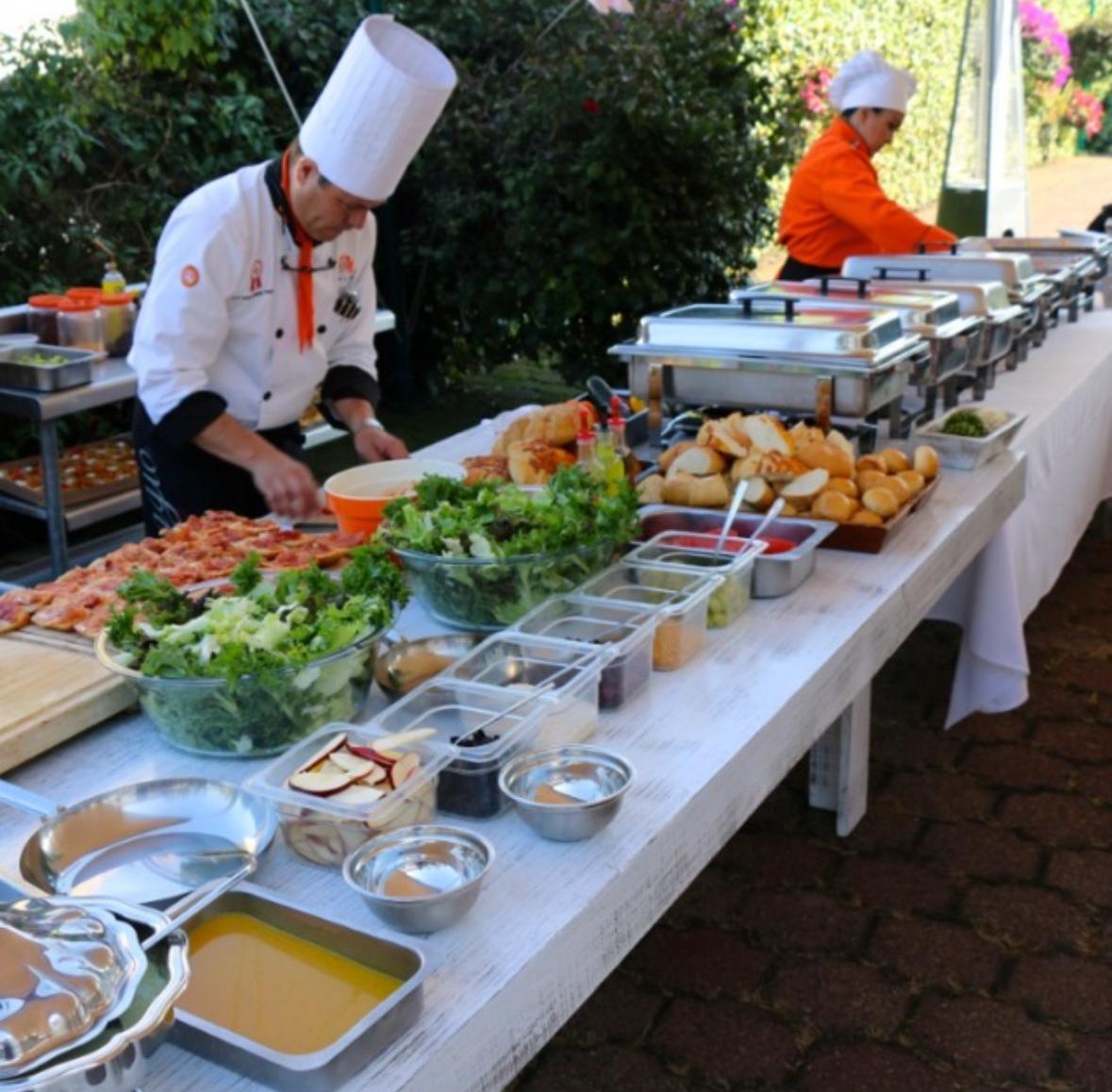 Servicio de catering profesional Grupo DT