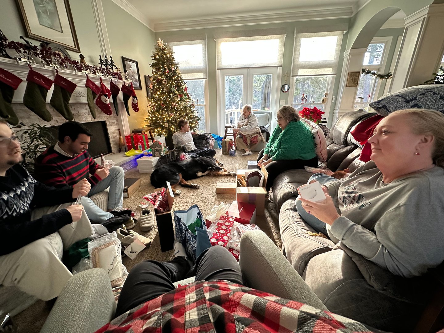 Student in welcoming home environment