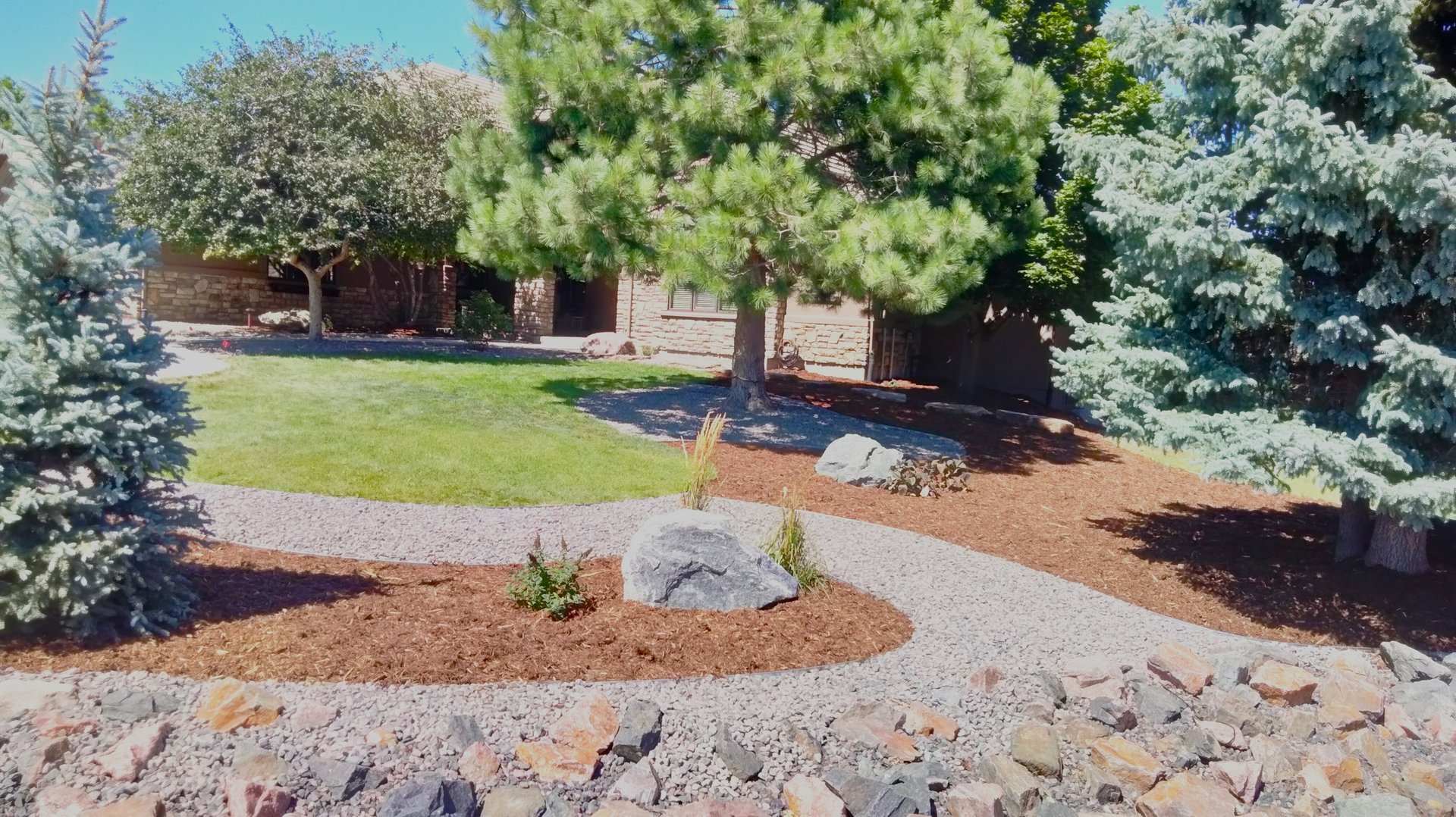 Landscaping project