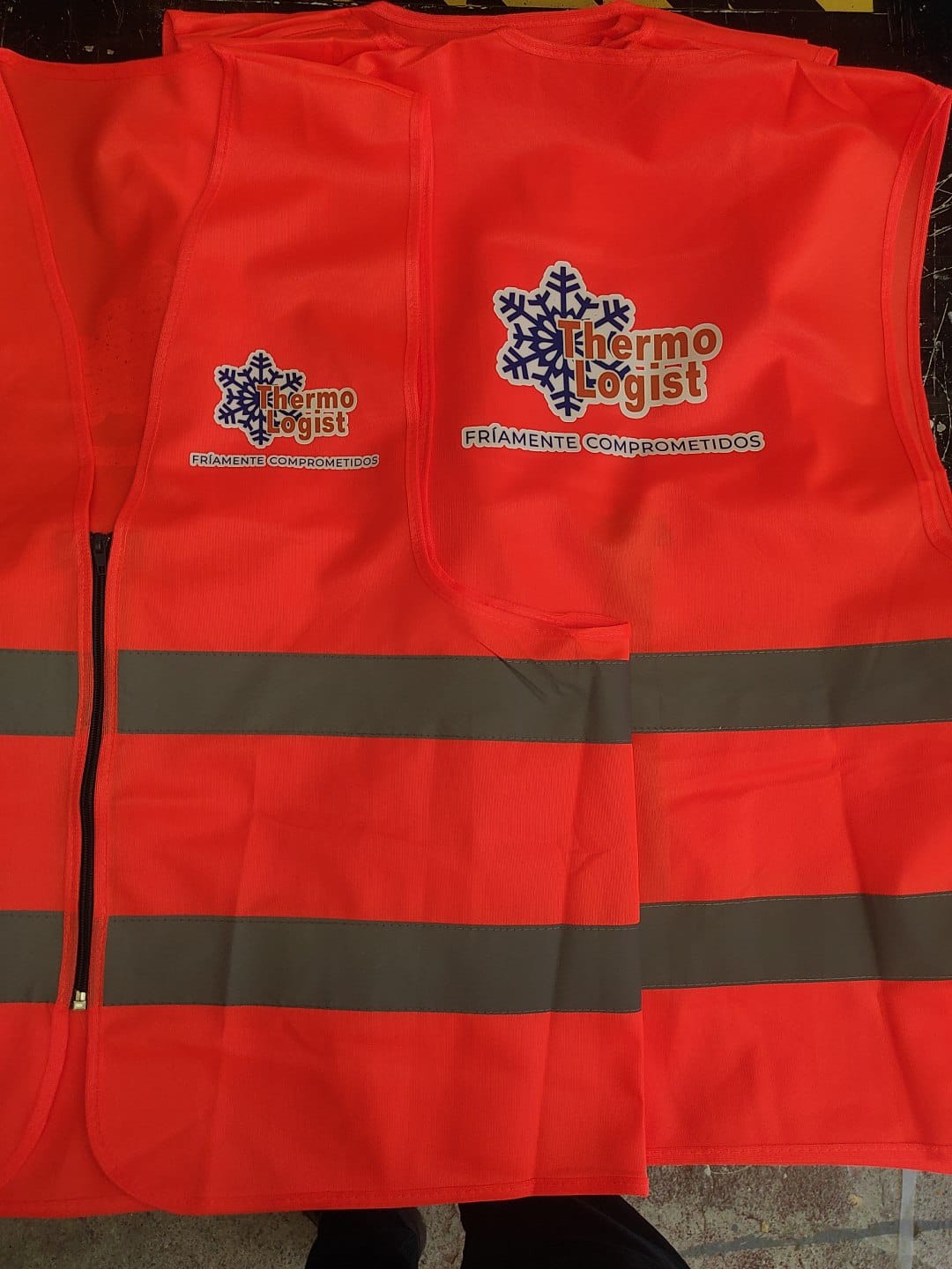 Chaleco Seguridad Industrial Personalizado