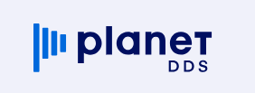 Planet DDS logo with stylized blue bars and text on a light background.