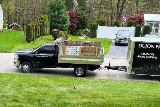 Professional landscaping work