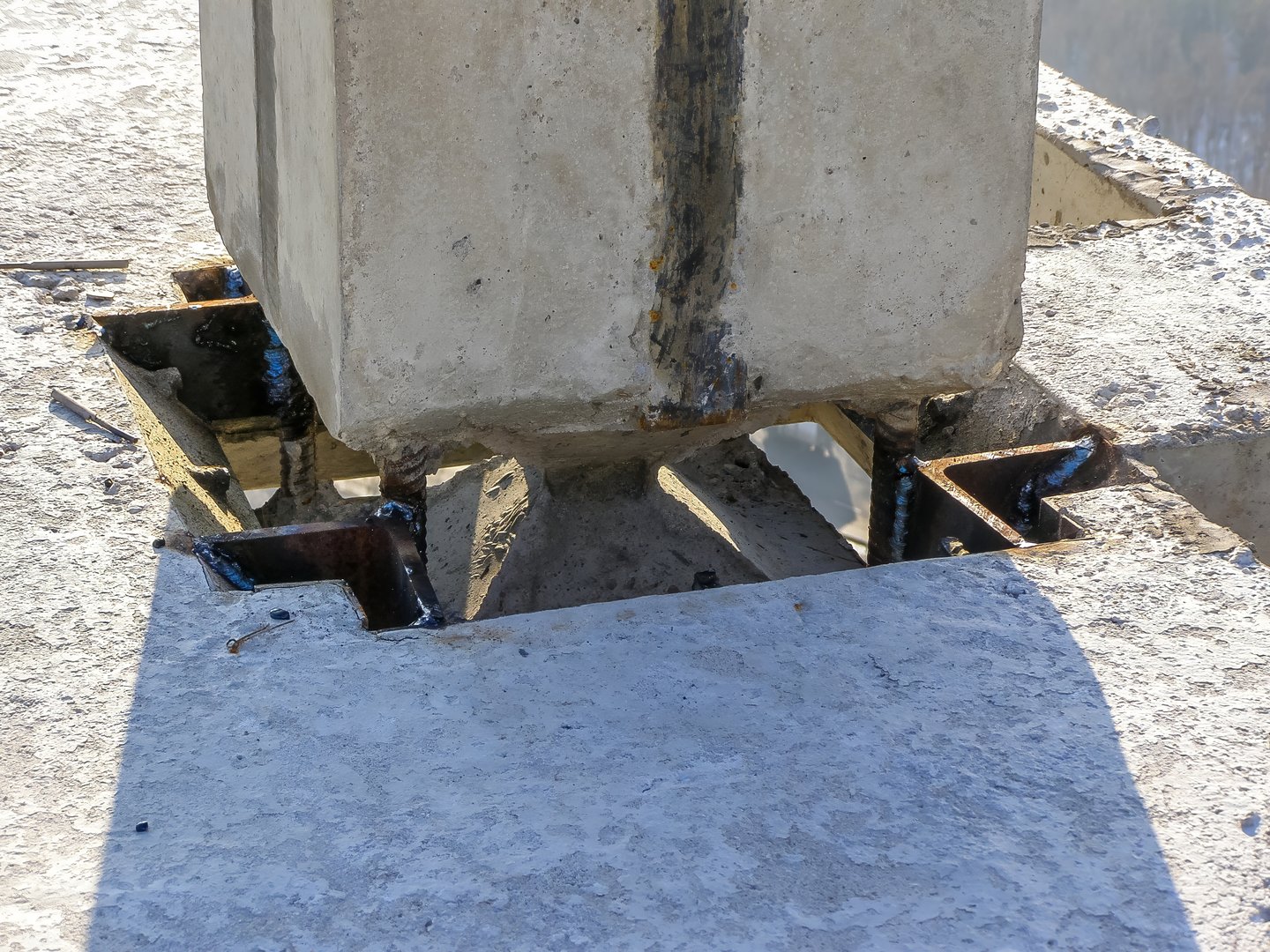Concrete piers foundation repair