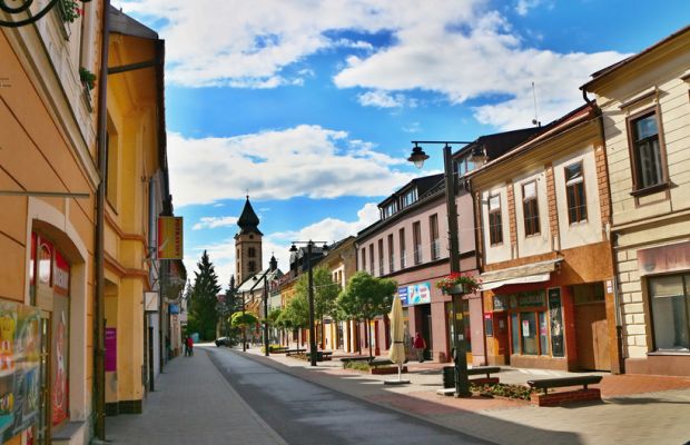Slovenské mesto - ulica