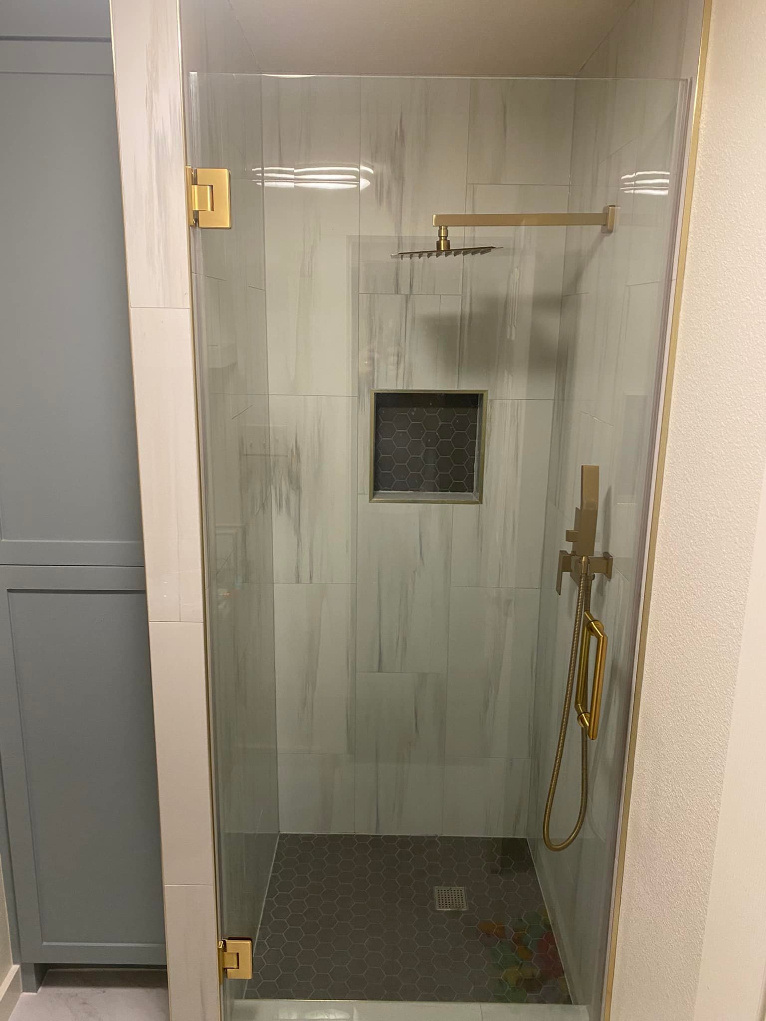 Completed shower remodel