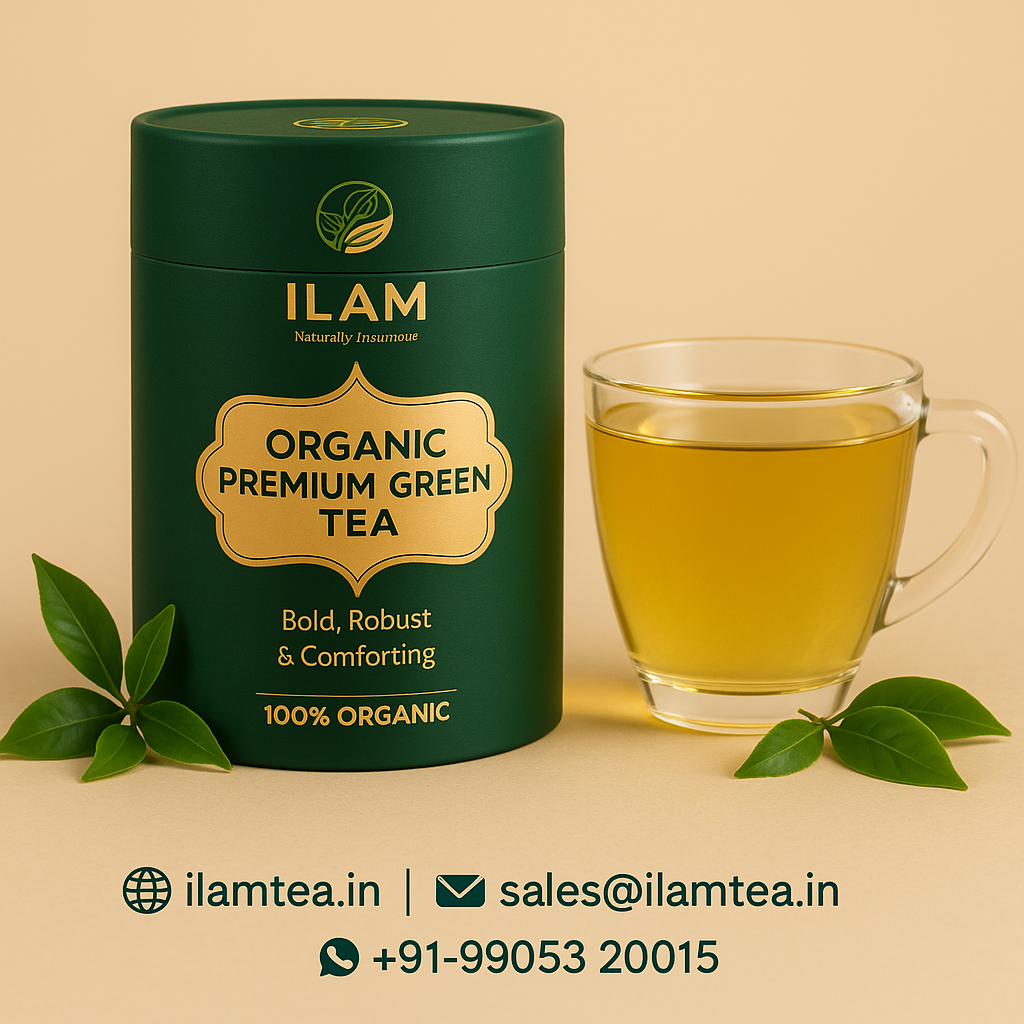 Organic Premium Green Tea Package