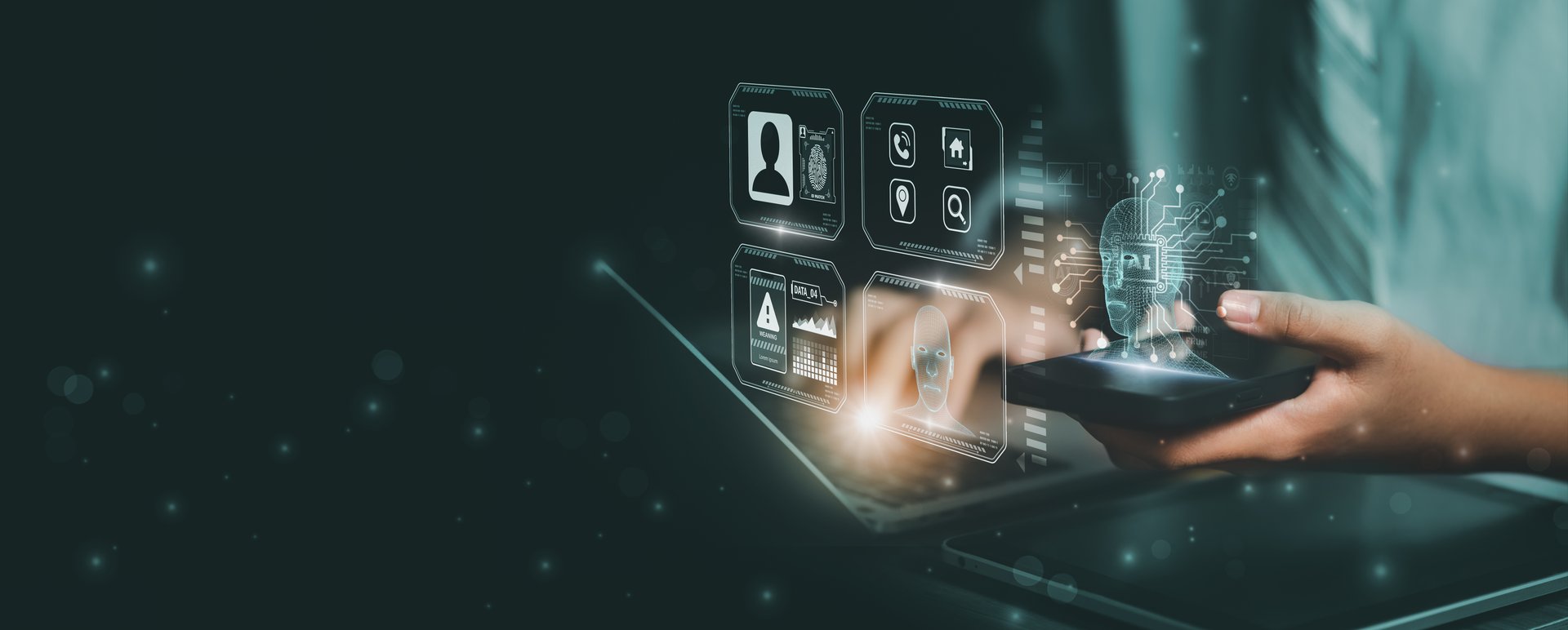 Deepfake facial recognition, AI security systems, and cyber login protection. Ideal for fintech, smart banking, network industry, and surveillance to prevent fraud and ensure identity verification.