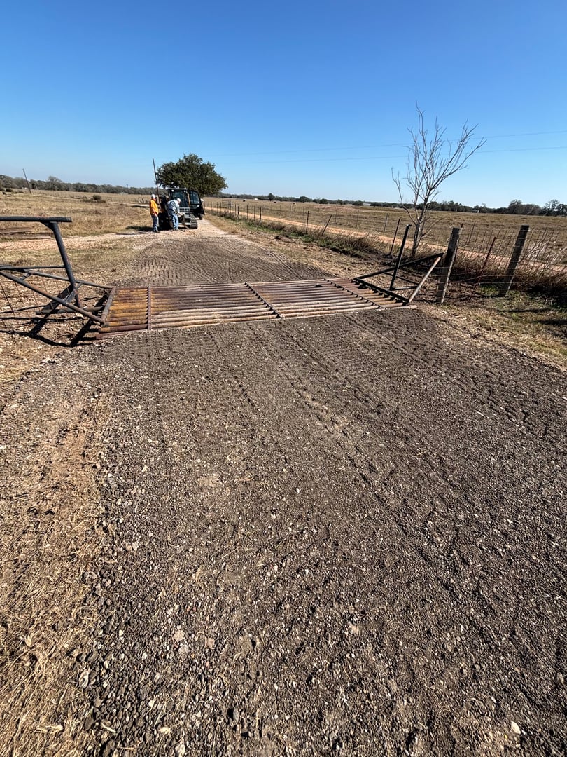 Cattle guard restoration project