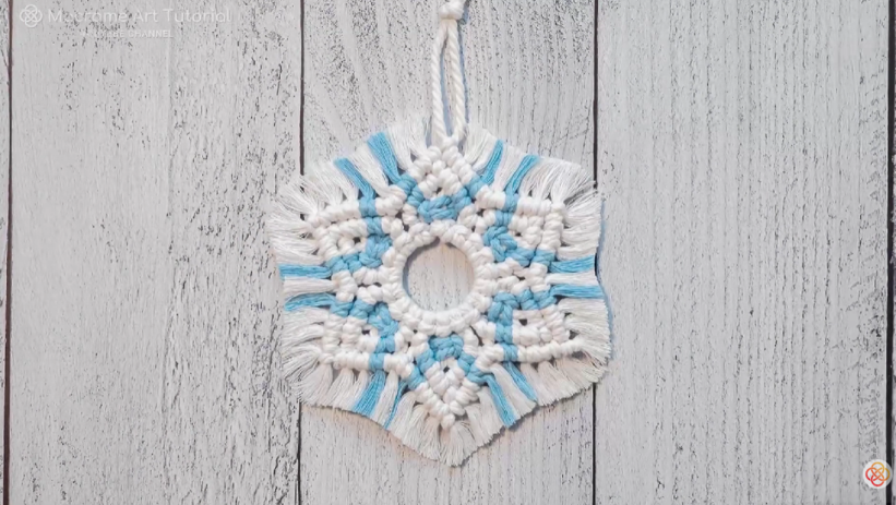 Ornamentos Copo de Nieve 2 colores