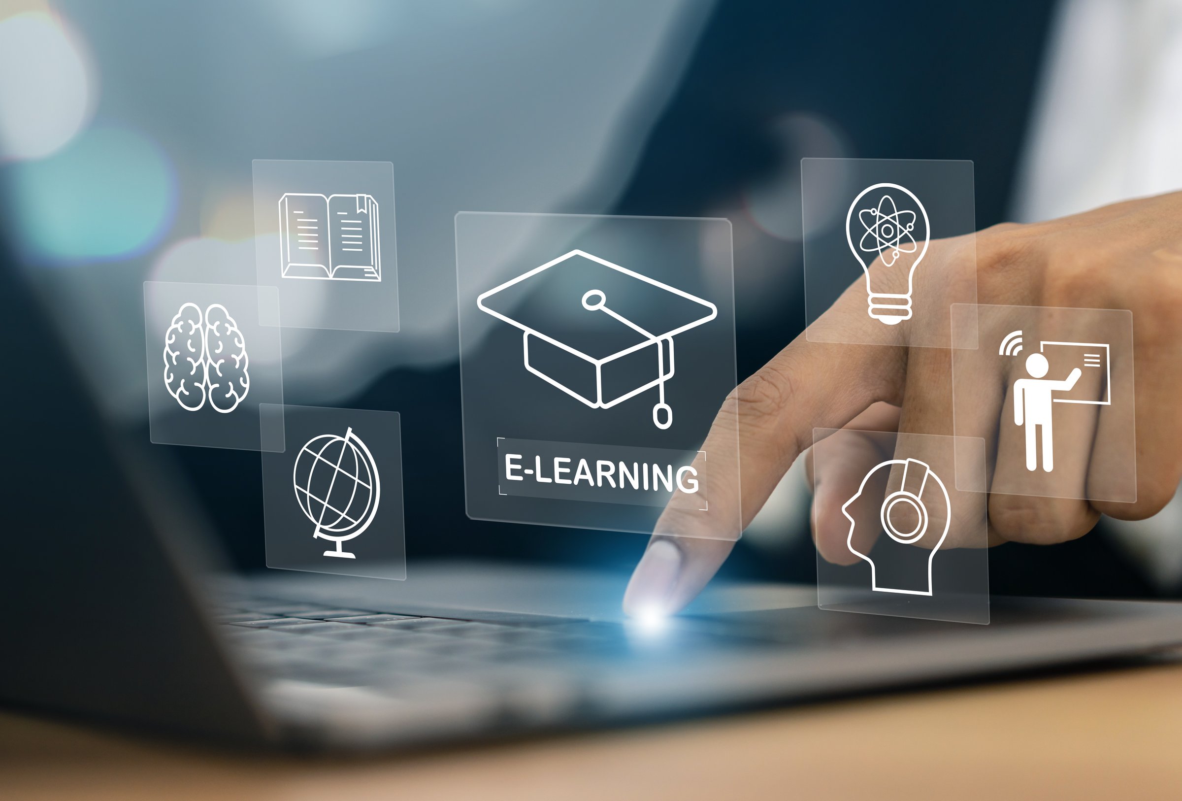 E-learning online courses education technology and digital study solutions full access to interactive webinars, tutor sessions, training content and interactive lessons for modern learners