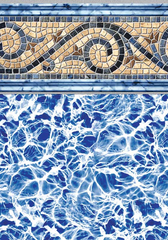 Tango vinyl liner pattern