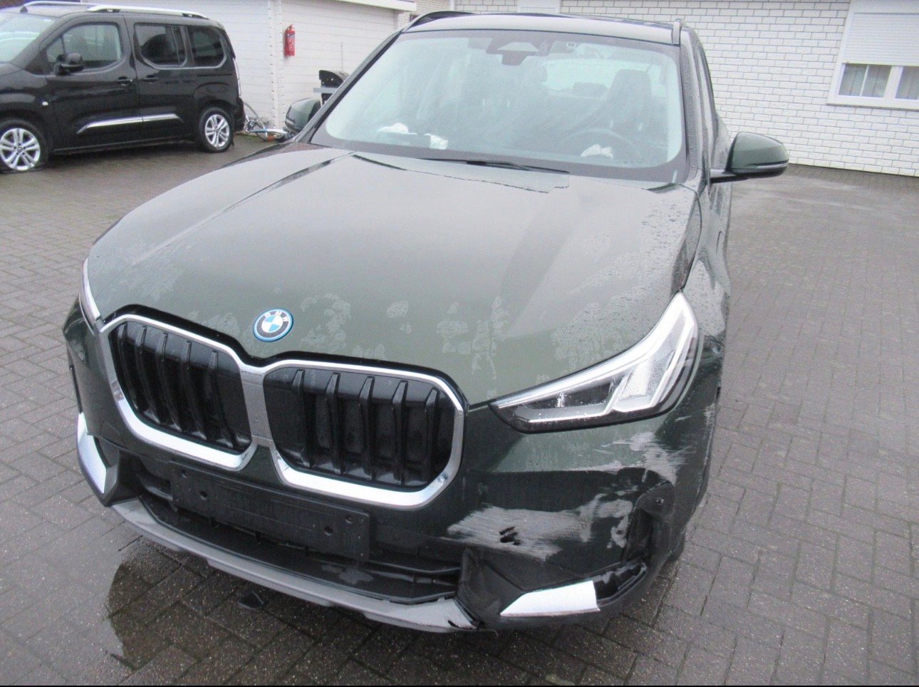 BMW X1 xDrive25e hybrid green SUV