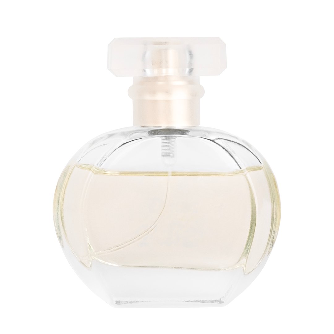 women perfume isolate on white background