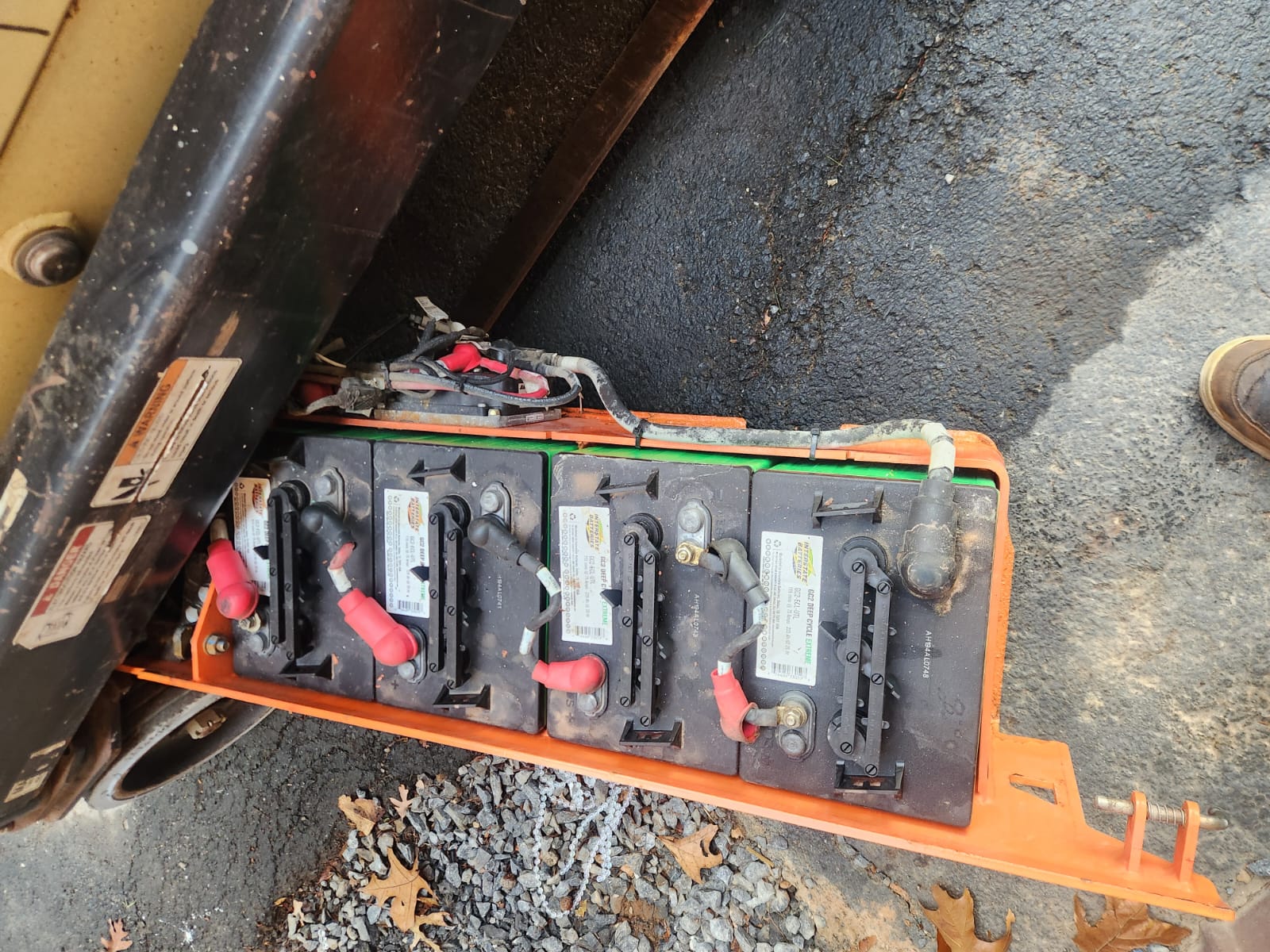Uploaded forklift image