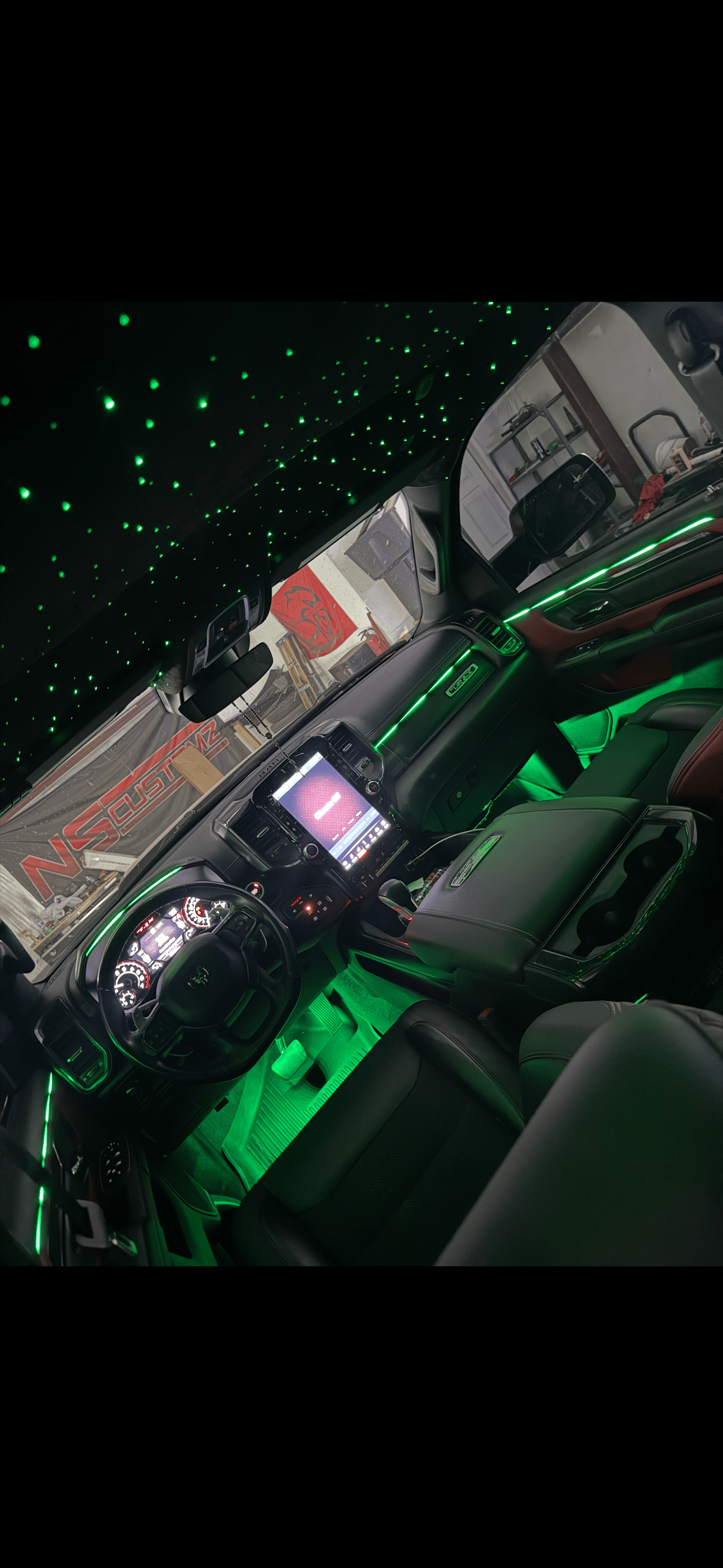 Custom lighting work